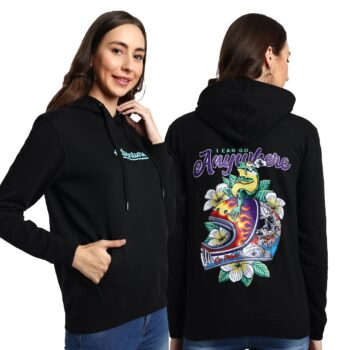 Women Hooded Sweatshirt-Adventure