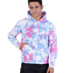 Mens Tie Dye Hooded Sweatshirts