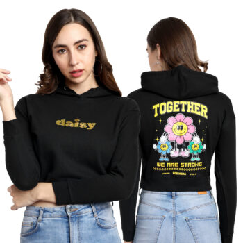 Graphic Print Crop Top Regular Fit