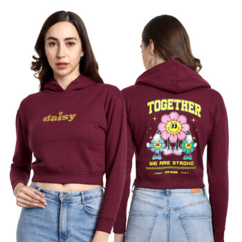 Graphic Print Crop Top Regular Fit