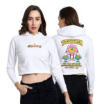 Graphic Print Crop Top Regular Fit