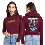 Graphic Print Crop Top Regular Fit