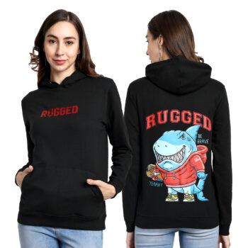 Womens Graphic Print Regular Fit Hoodie