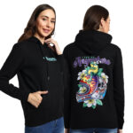 Womens Graphic Print Regular Fit Hoodie