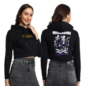 Graphic Print Crop Top Regular Fit