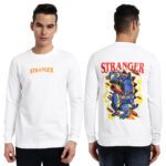 Mens Graphic Print Regular Sweatshirt With Round Neck