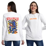 Womens Graphic Print  Sweatshirt With Round Neck