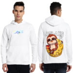Mens Graphic Print Regular Fit Hoodie