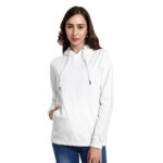 Womens Regular Fit Hoodie Plain