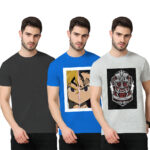 3Pack 2-Graphic With 1-Solid T-shirt