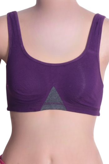 EX-2002 -Violet - 005  comfort sports & regular bra